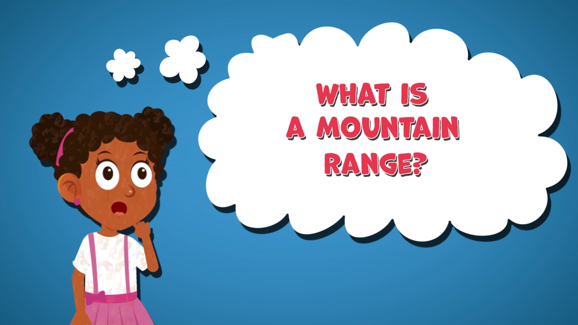I WONDER - What Is A Mountain Range?