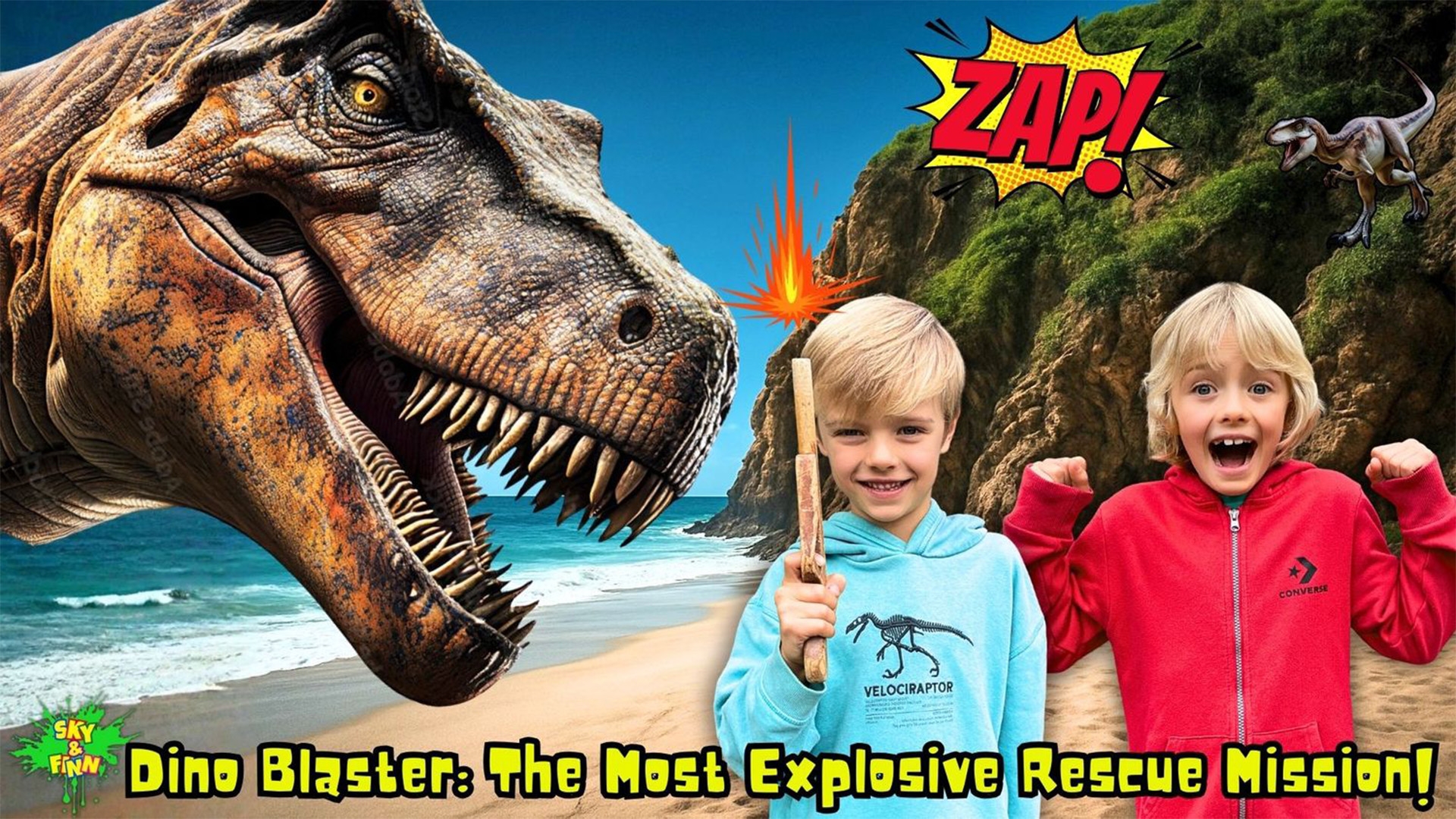 Dino Blaster - The Most Explosive Rescue Mission!