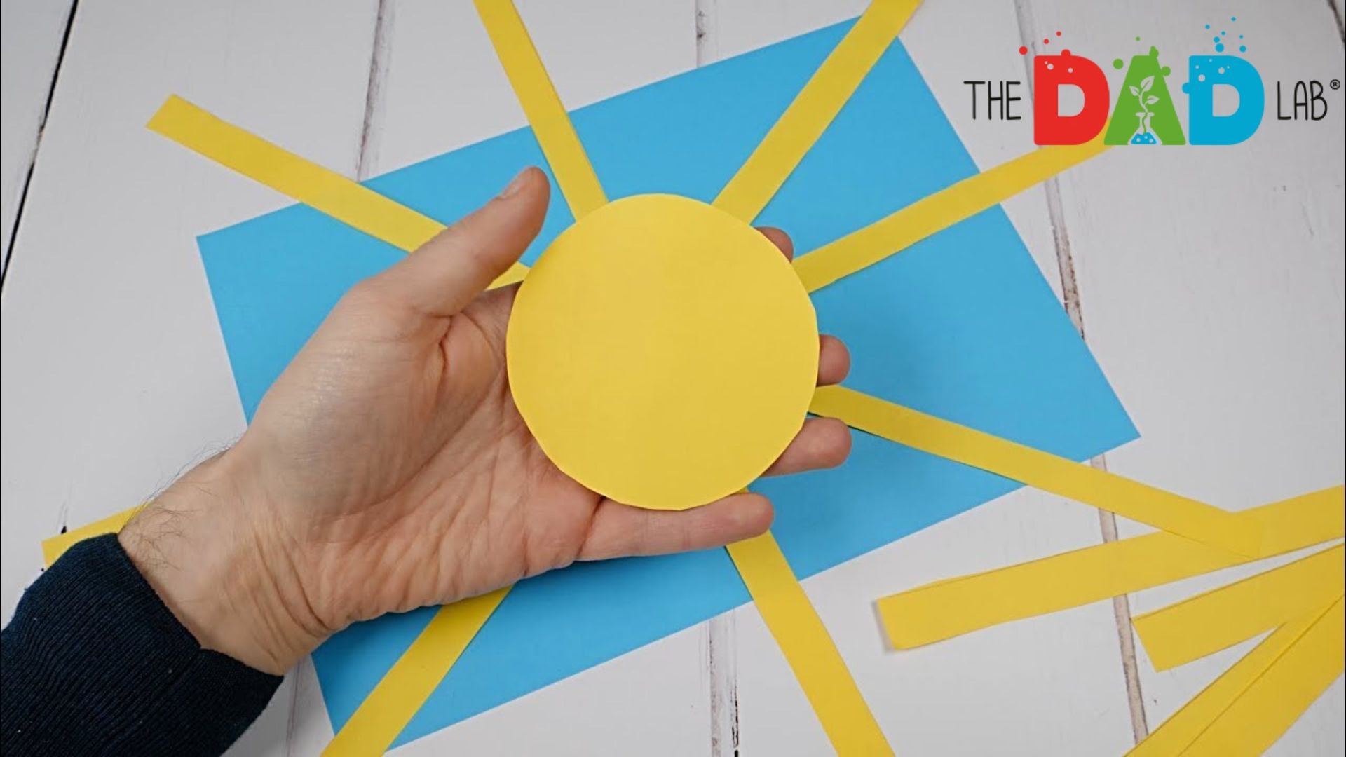 Sunny Cutting Activity For Kids