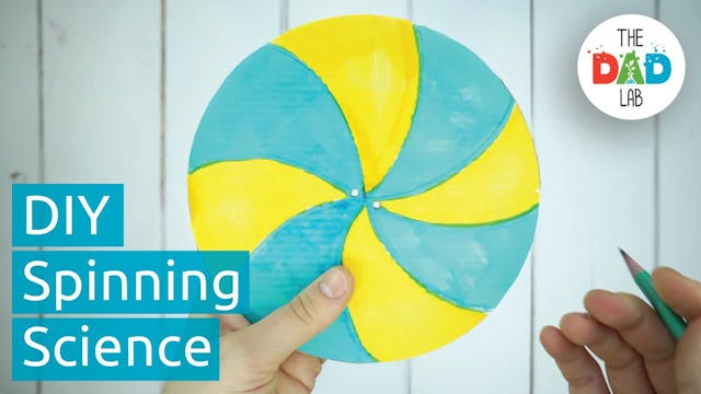How to Make Easy Paper Spinners | Sci...