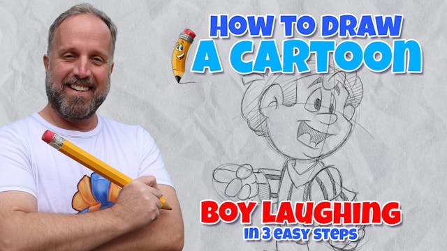 Cartoon Boy Drawing - How To Draw A Cartoon Boy Step By Step