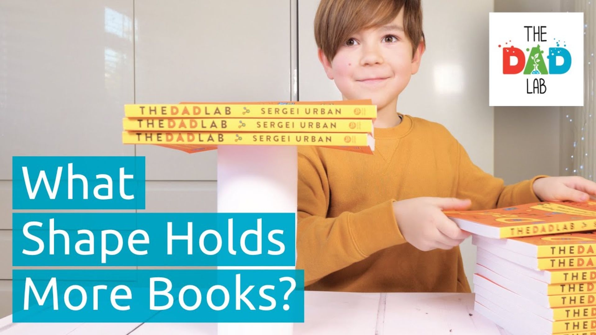 What Shape is Strongest | Simple Kids Science Experiment