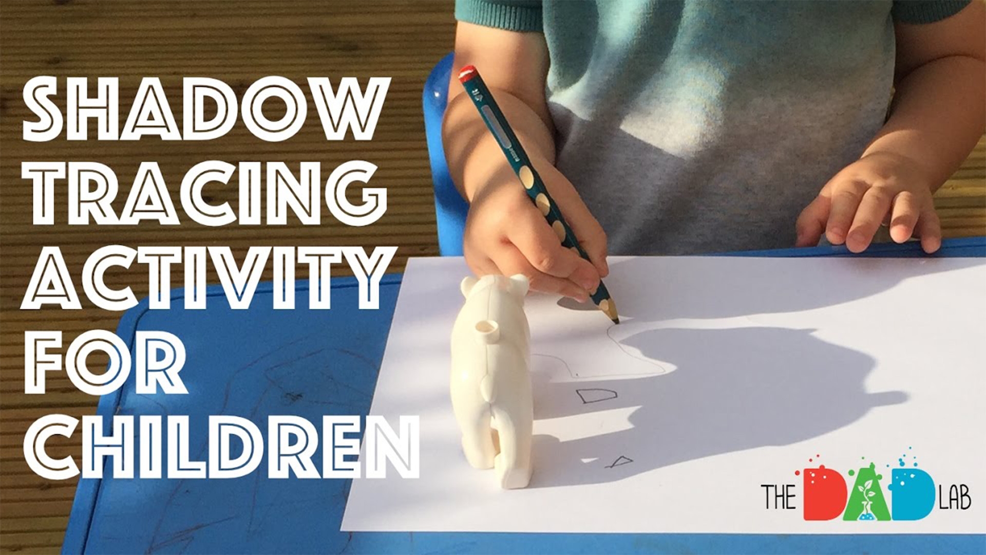 Preschool Kids Activities | Shadow Tracing