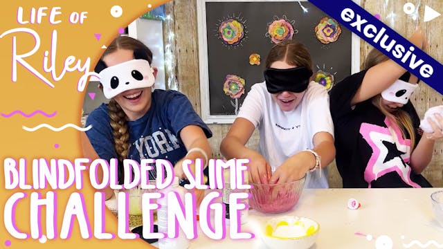 Blindfolded Slime Challenge