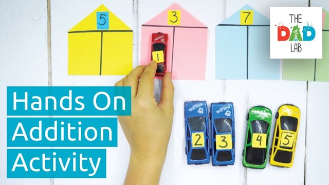 Teach Kids Basic Addition with Toy Cars
