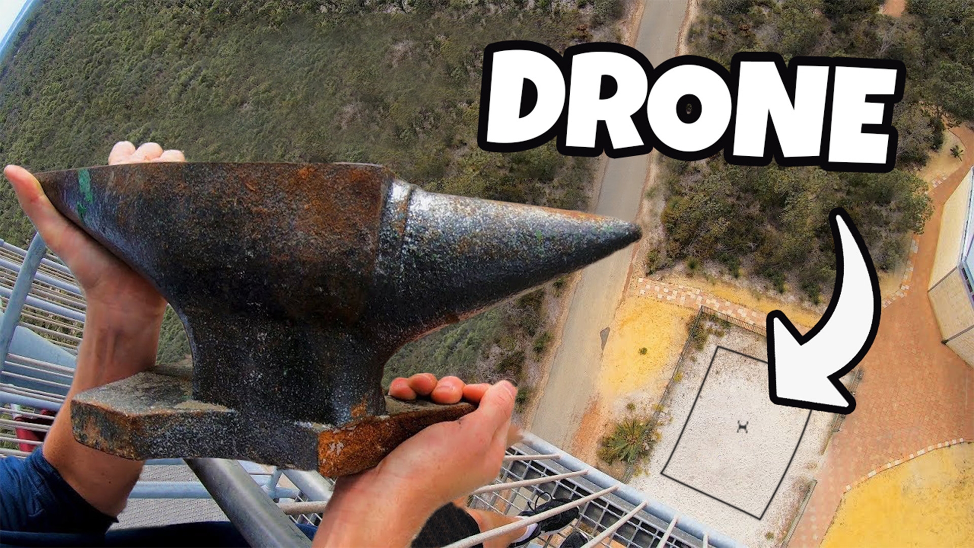 Dodging Heavy Stuff with Drones From 45m!