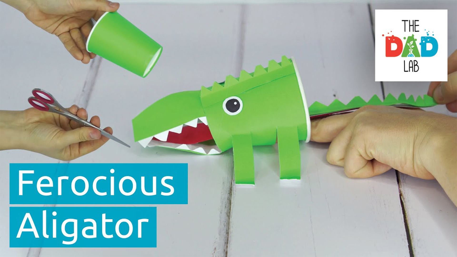 How to Craft a Crocodile Toy | Simple Paper Craft