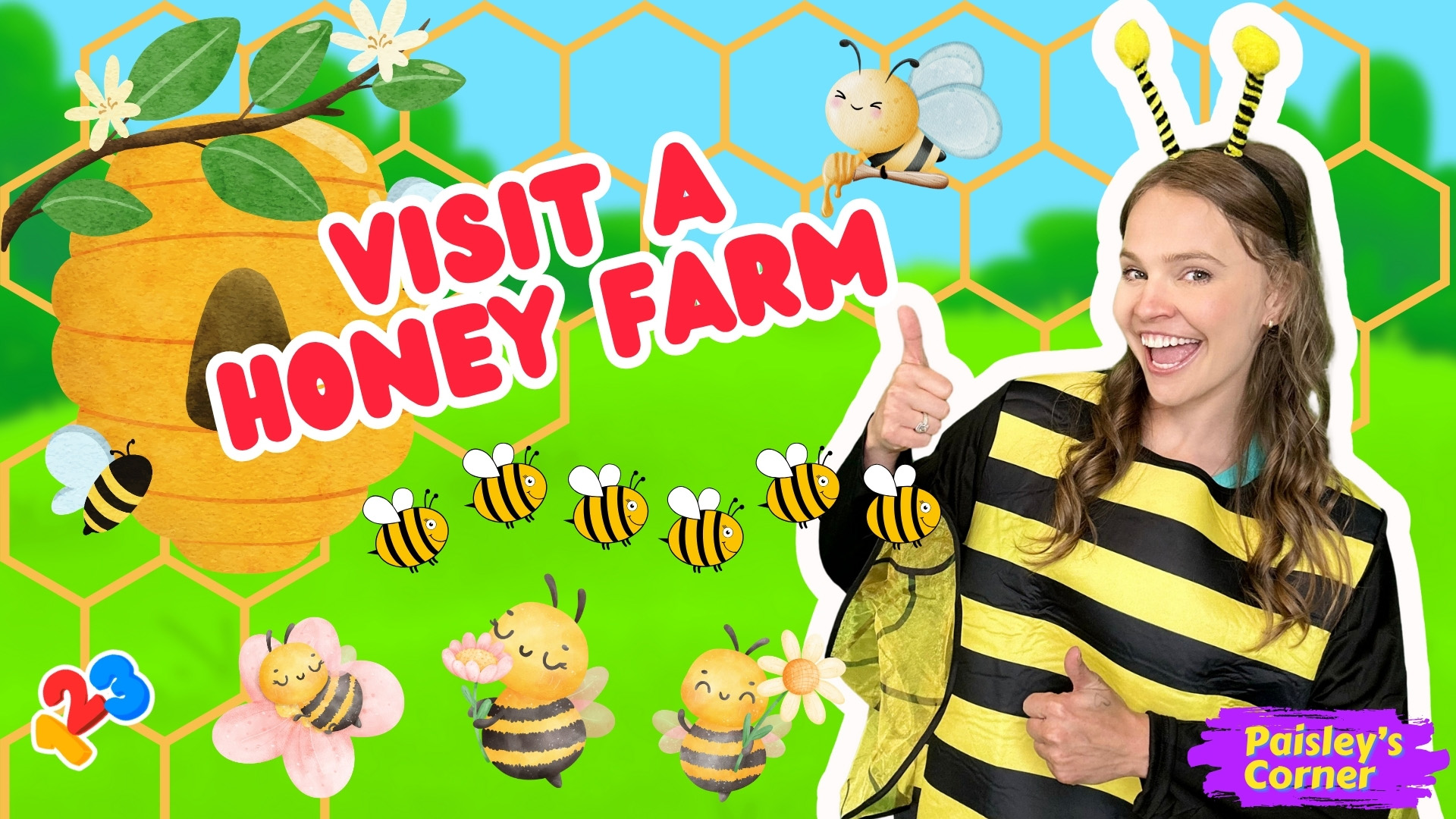 Silly Miss Lily Visits a Honey Farm