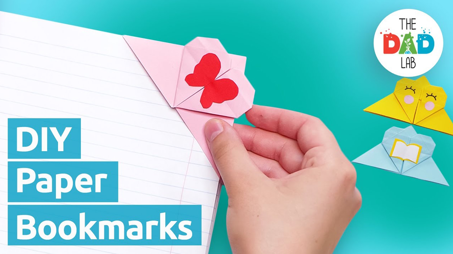 How To Make Cute Origami Bookmarks | Back To School Crafts