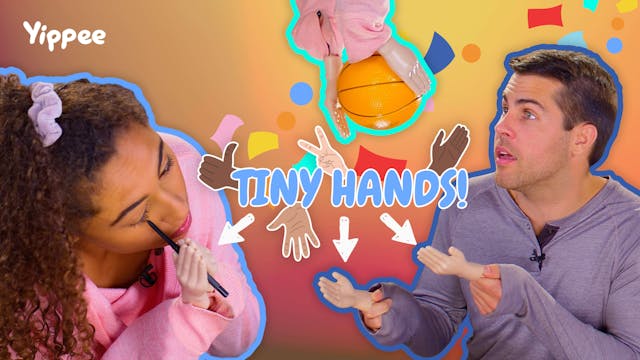 Doing Makeup with Tiny Hands?!