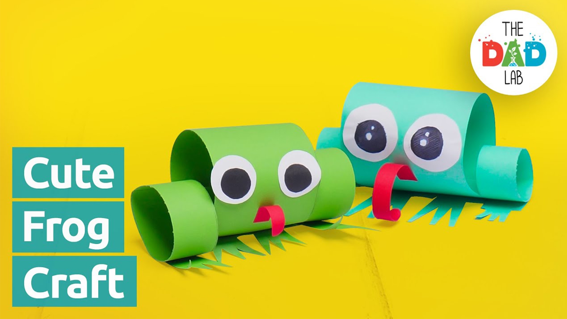 How to Make a Paper Frog Craft