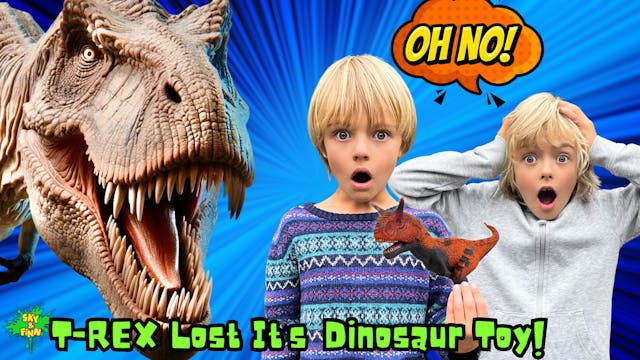 T-Rex Lost Its Dinosaur Toy!