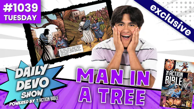 #1039 - Man In a Tree