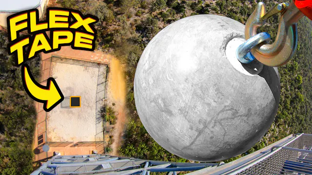 Can Flex Tape Stop A Wrecking Ball fr...