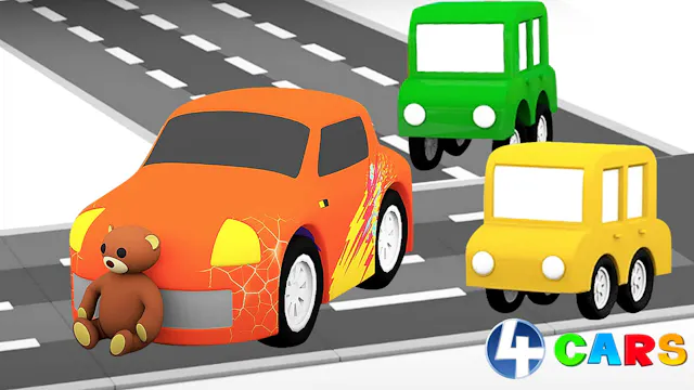Chasing Orange Car
