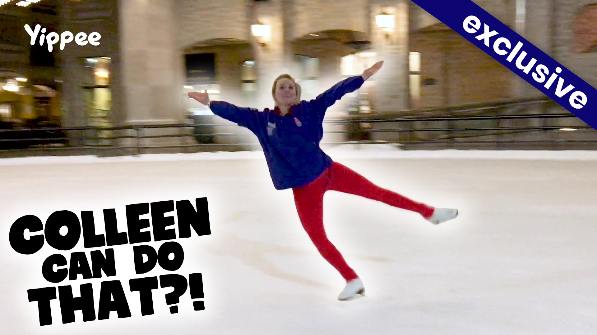 Figure Skating Stunt Compilation