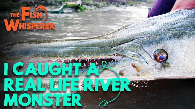I Caught a Real Life River Monster!