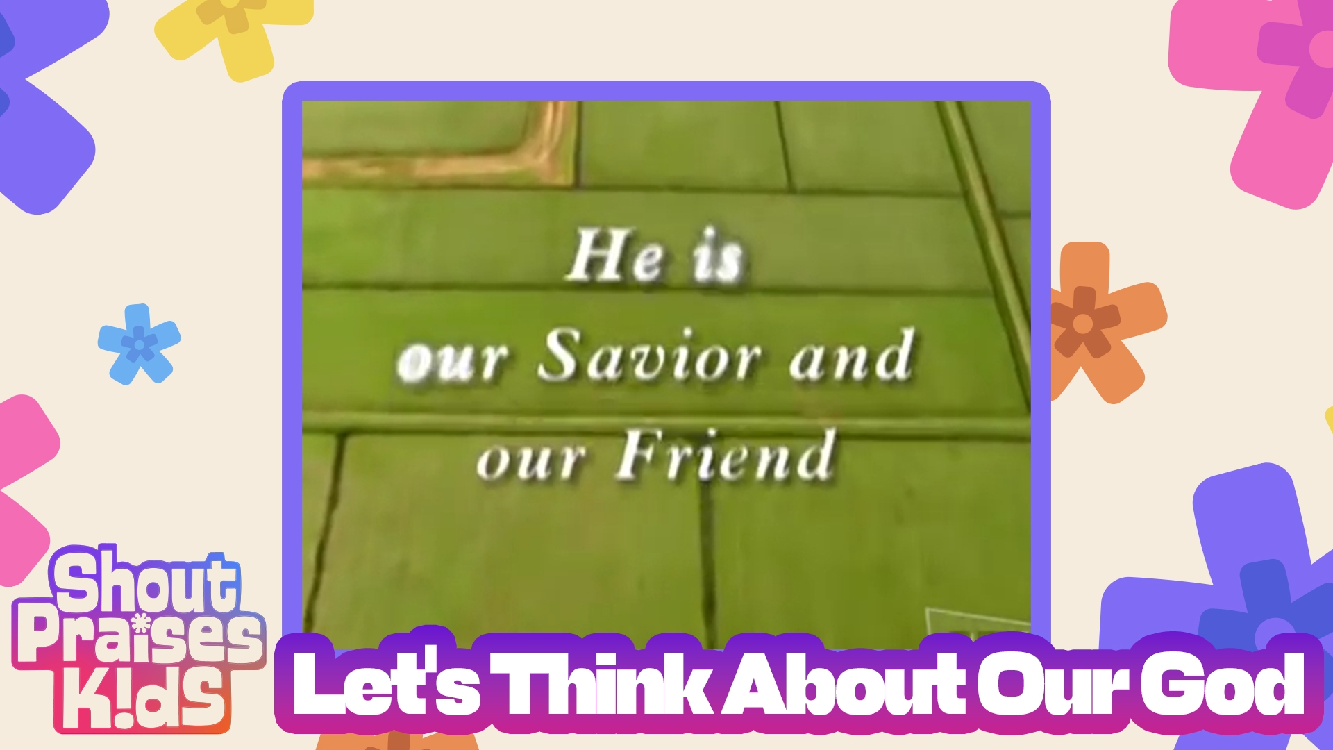 Let's Think About Our God