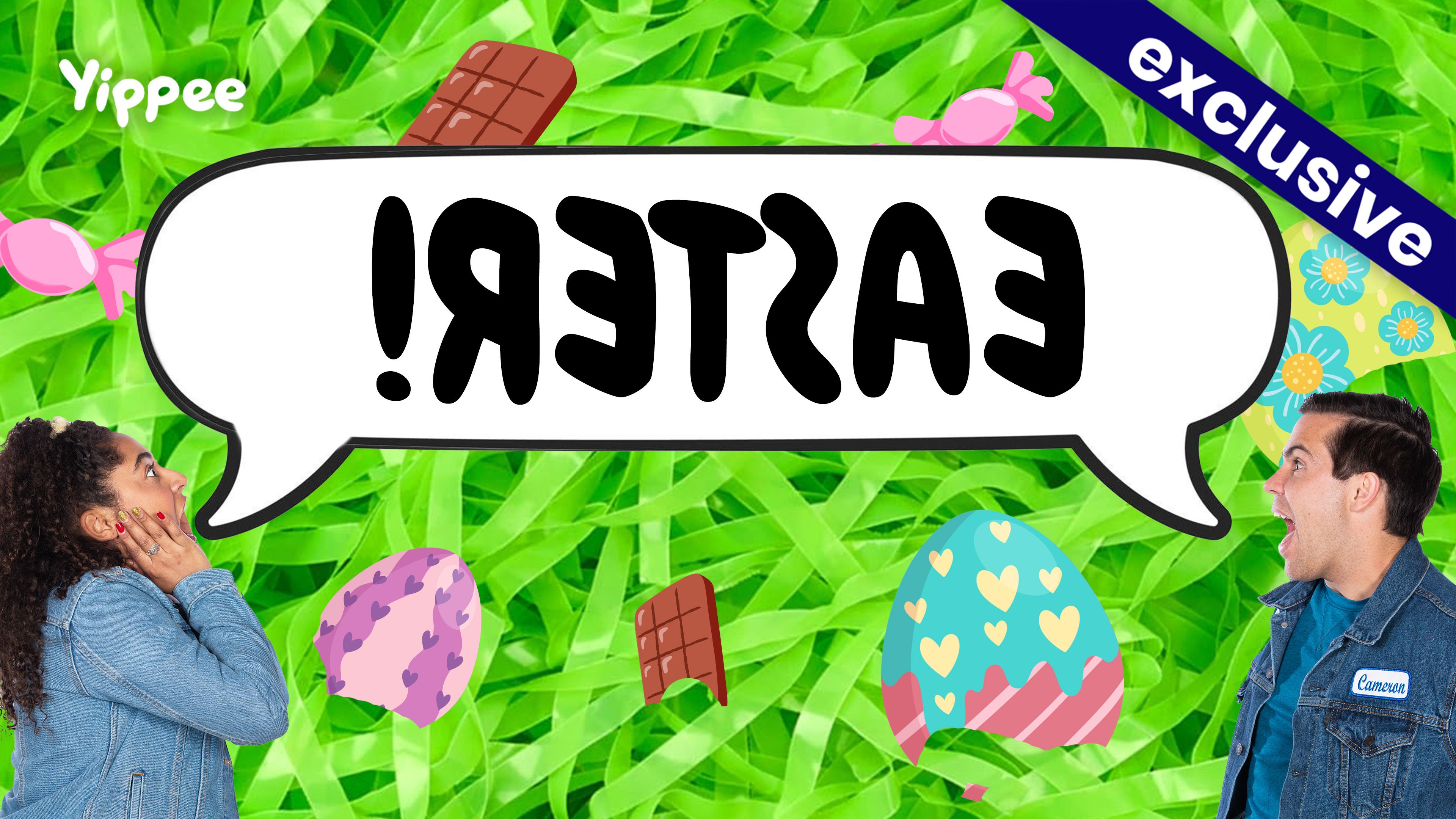 Easter "Back-WORDS!"