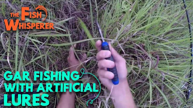 Gar Fishing with Artificial Lures