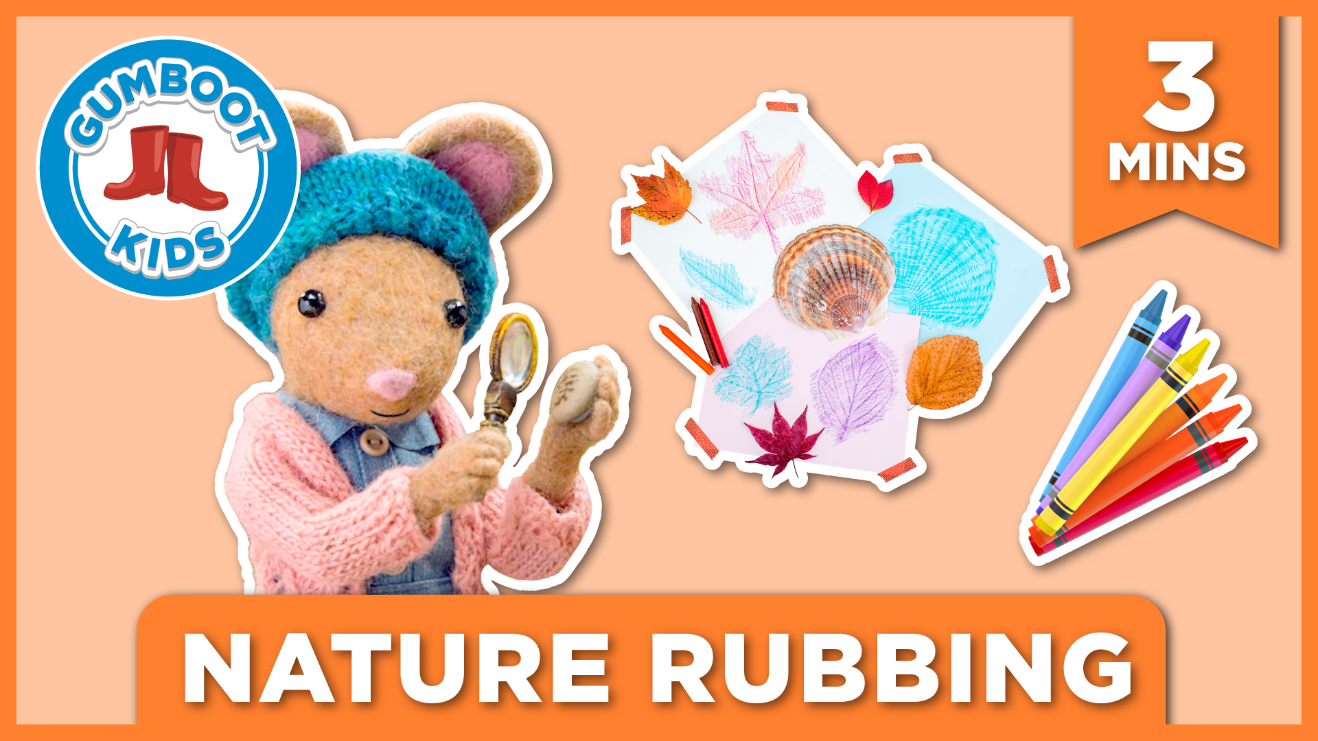 Episode 18 | Nature Rubbing (Fossils)