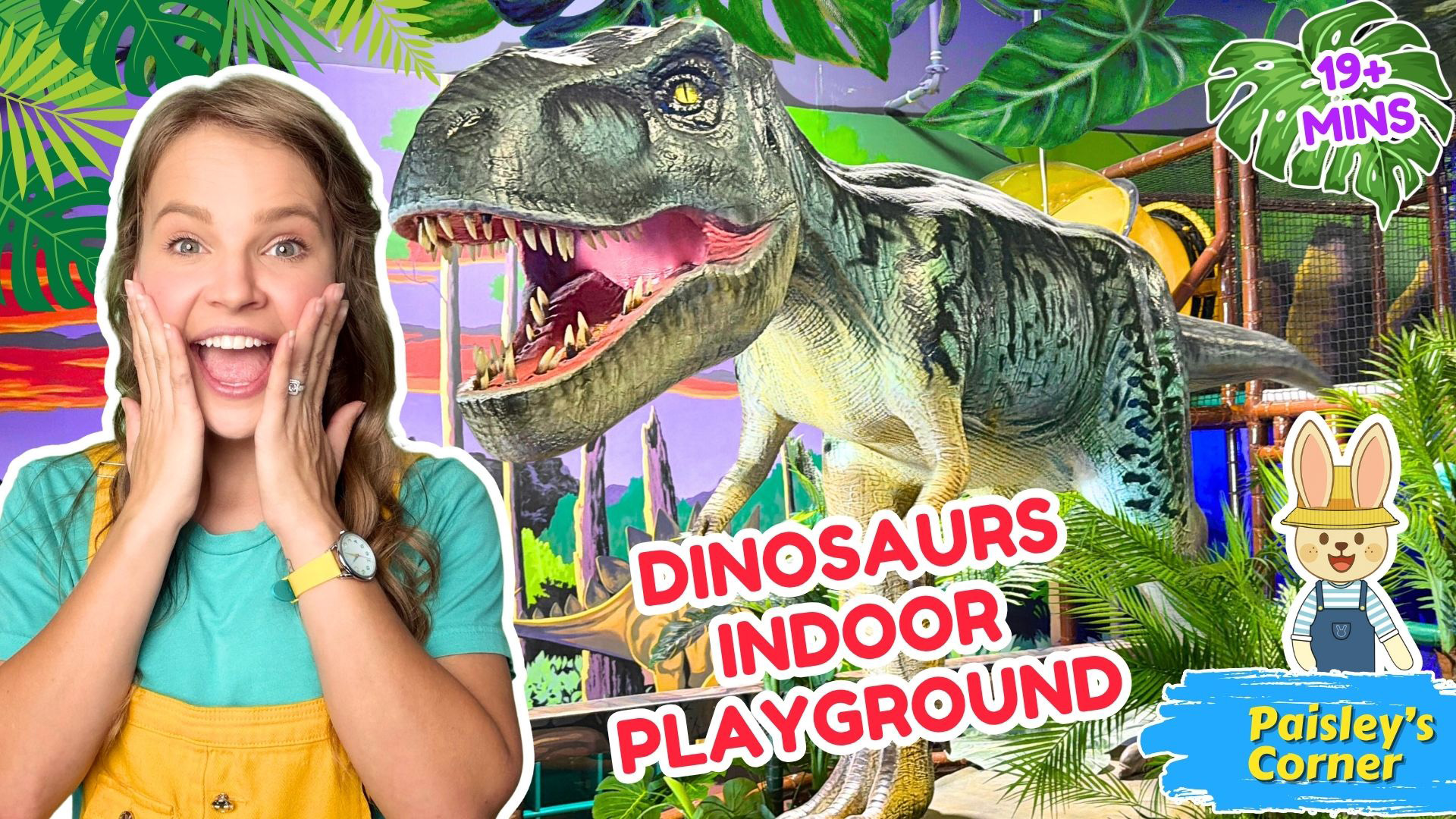 Dinotopia! Dinosaur Learning at an Indoor Playground