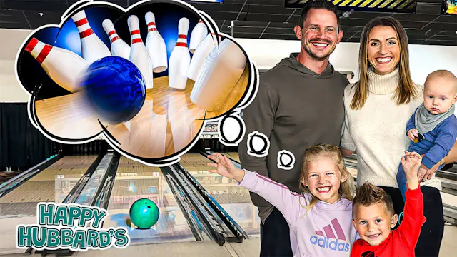 Bowling for Kids at the Bowling Alley...