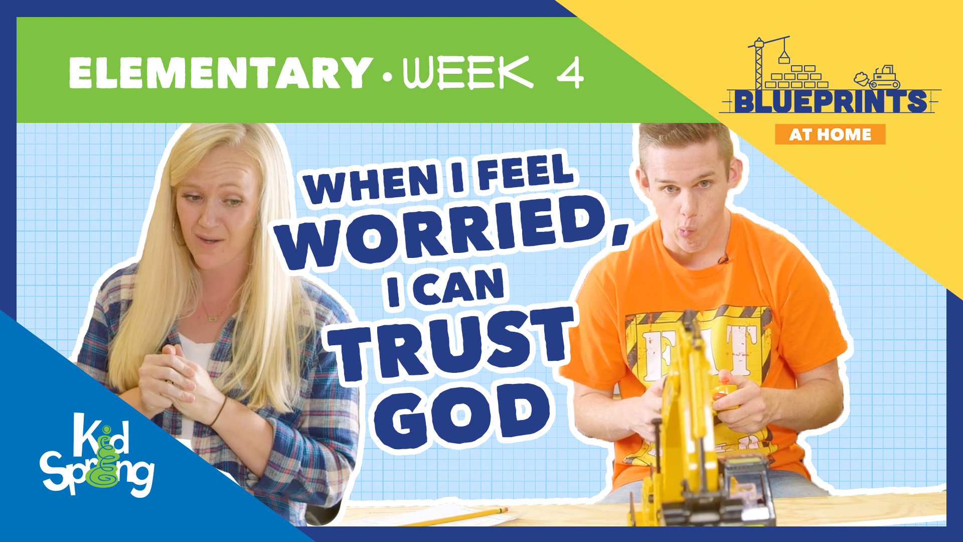 When I Feel Worried, I Can Trust God | Blueprints (2023) | Elementary Week