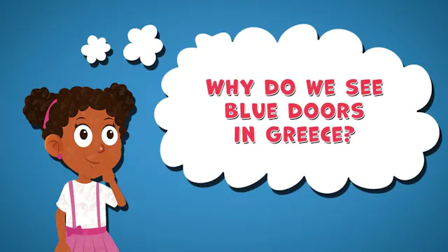 I WONDER - Why Do We See Blue Doors I...