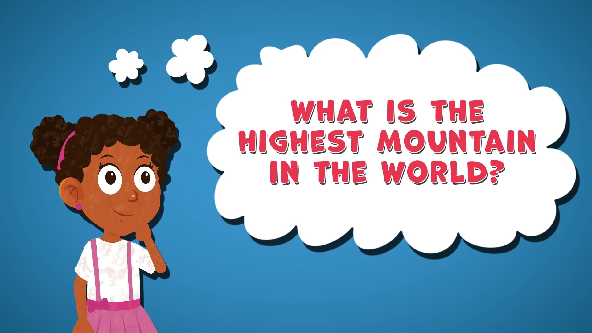 I WONDER - What Is The Highest Mountain In The World?