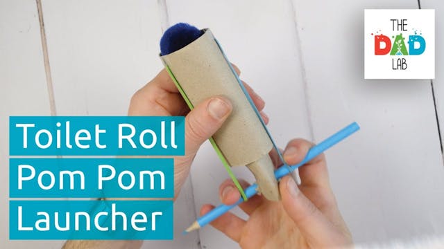 How to Make Pom Pom Launcher from Toi...