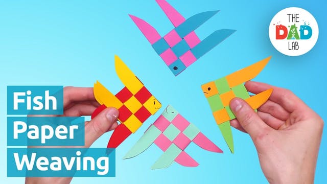 Simple Paper Weaving Fish Craft Step ...