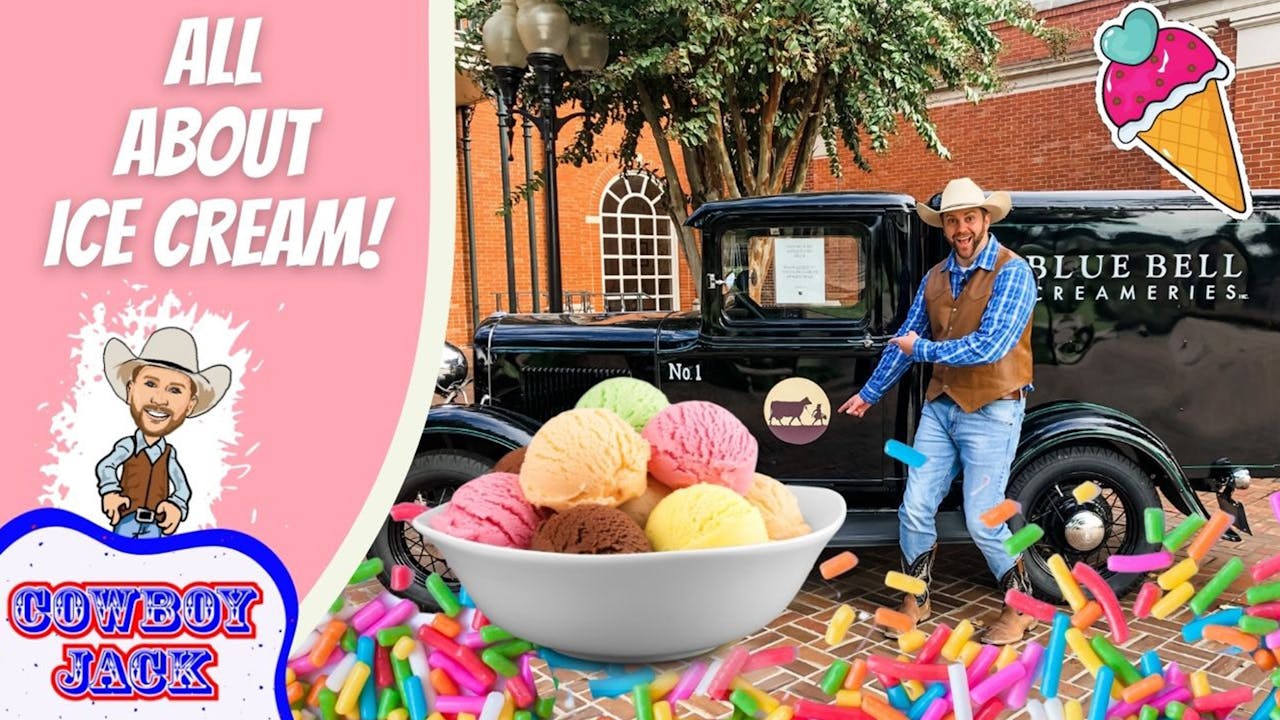 All About Ice Cream! Cowboy Jack Yippee Faith filled shows! Watch