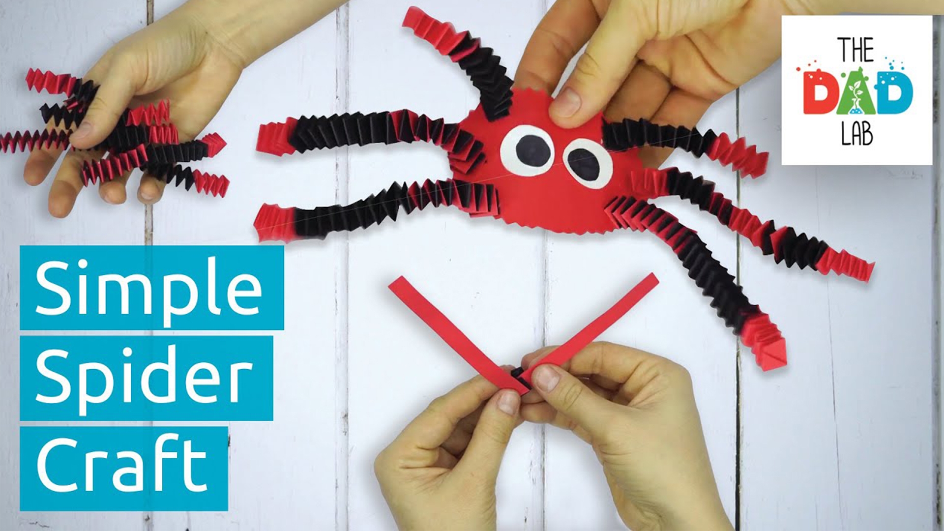 HOW TO MAKE A PAPER SPIDER