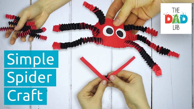 HOW TO MAKE A PAPER SPIDER