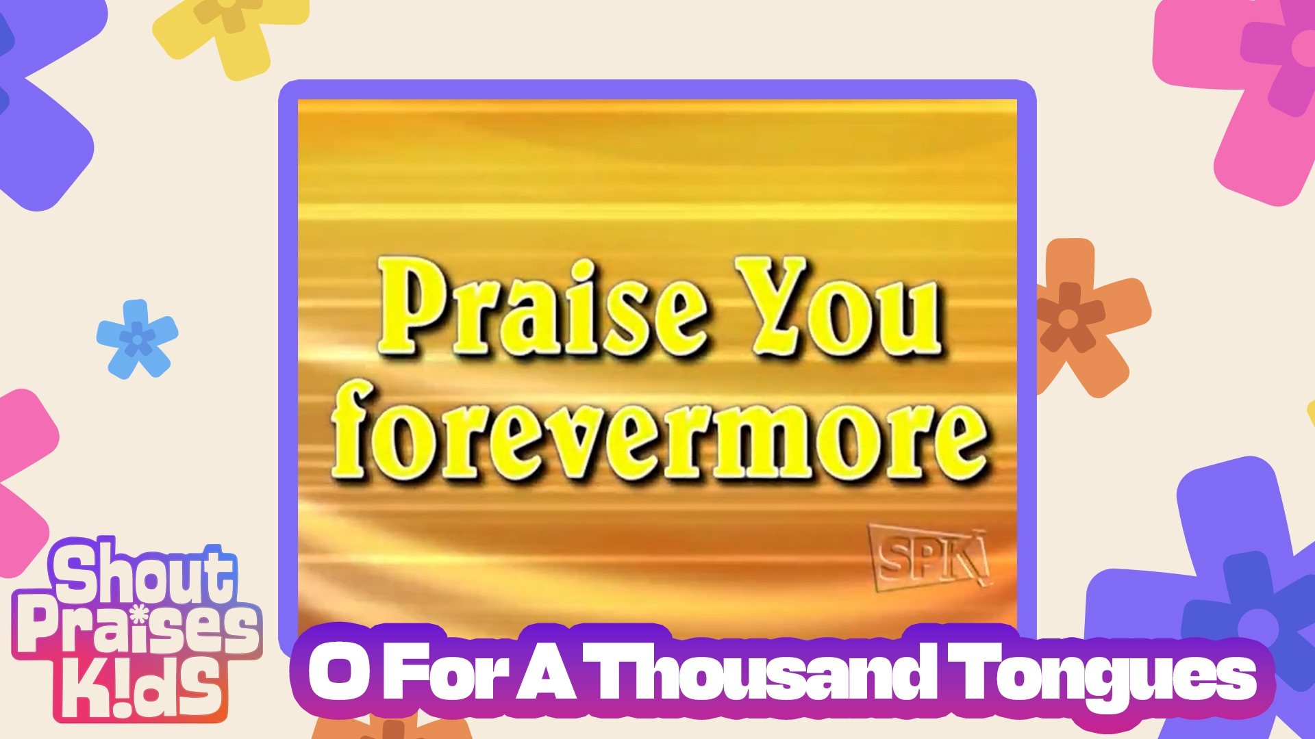 O For A Thousand Tongues