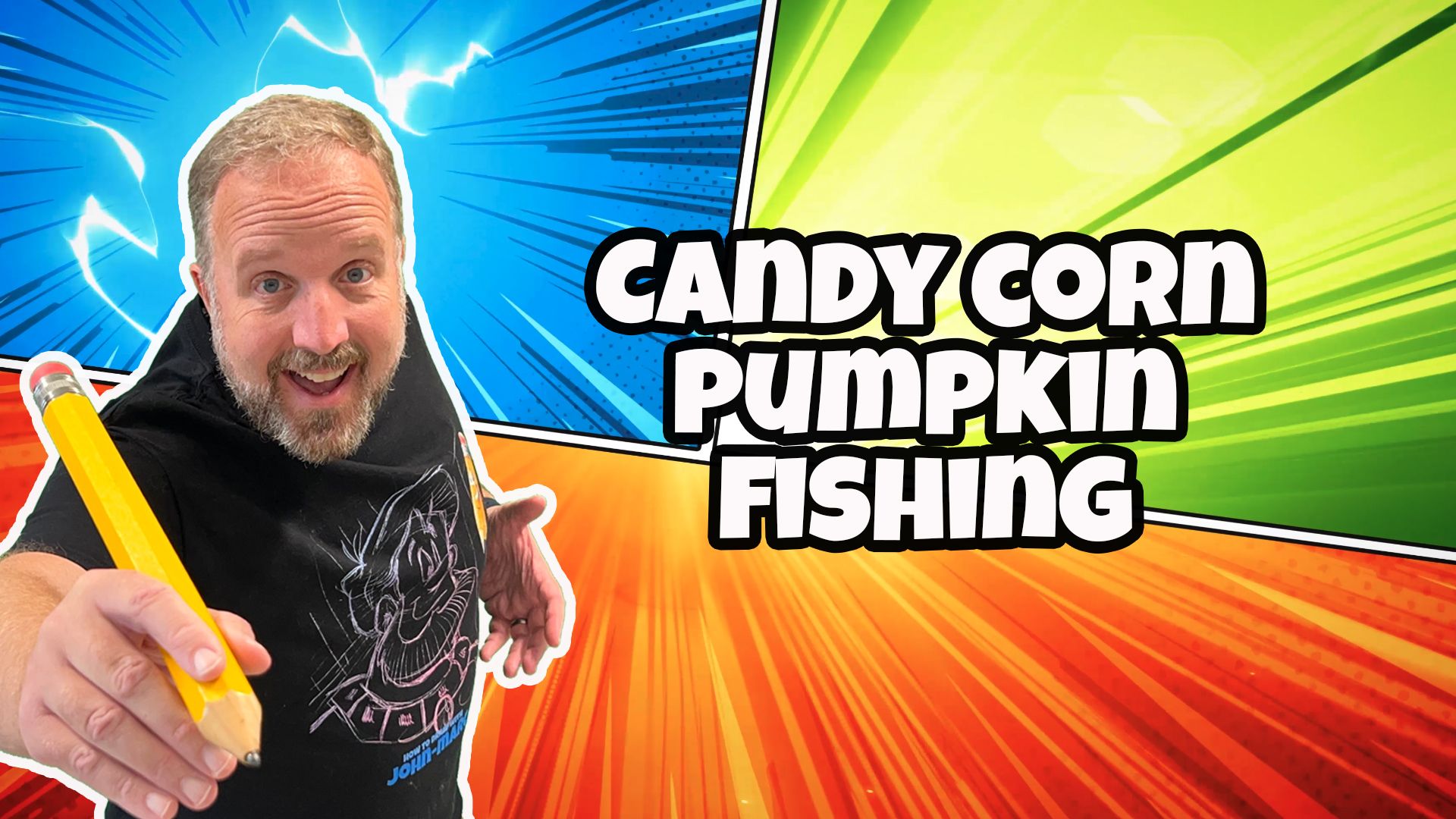 Candy Corn, Pumpkin, Fishing