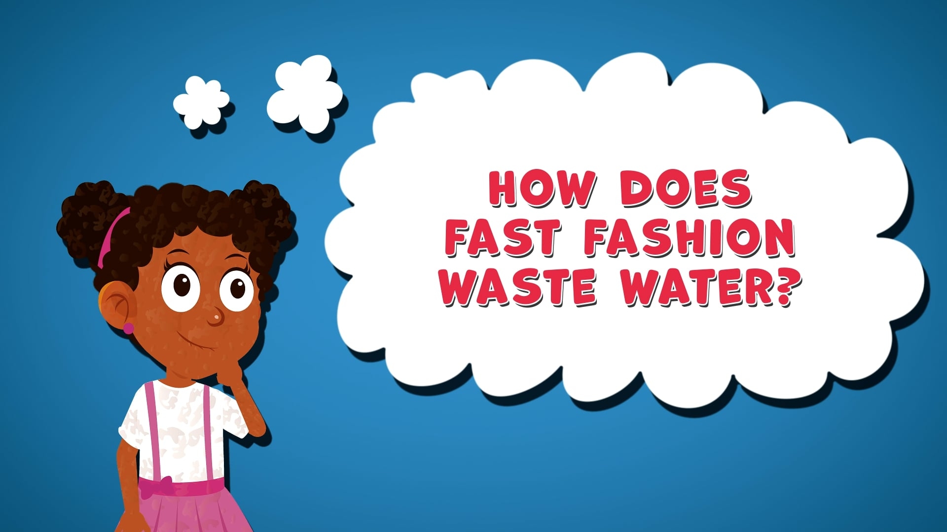 I WONDER - How Does Fast Fashion Waste Water?