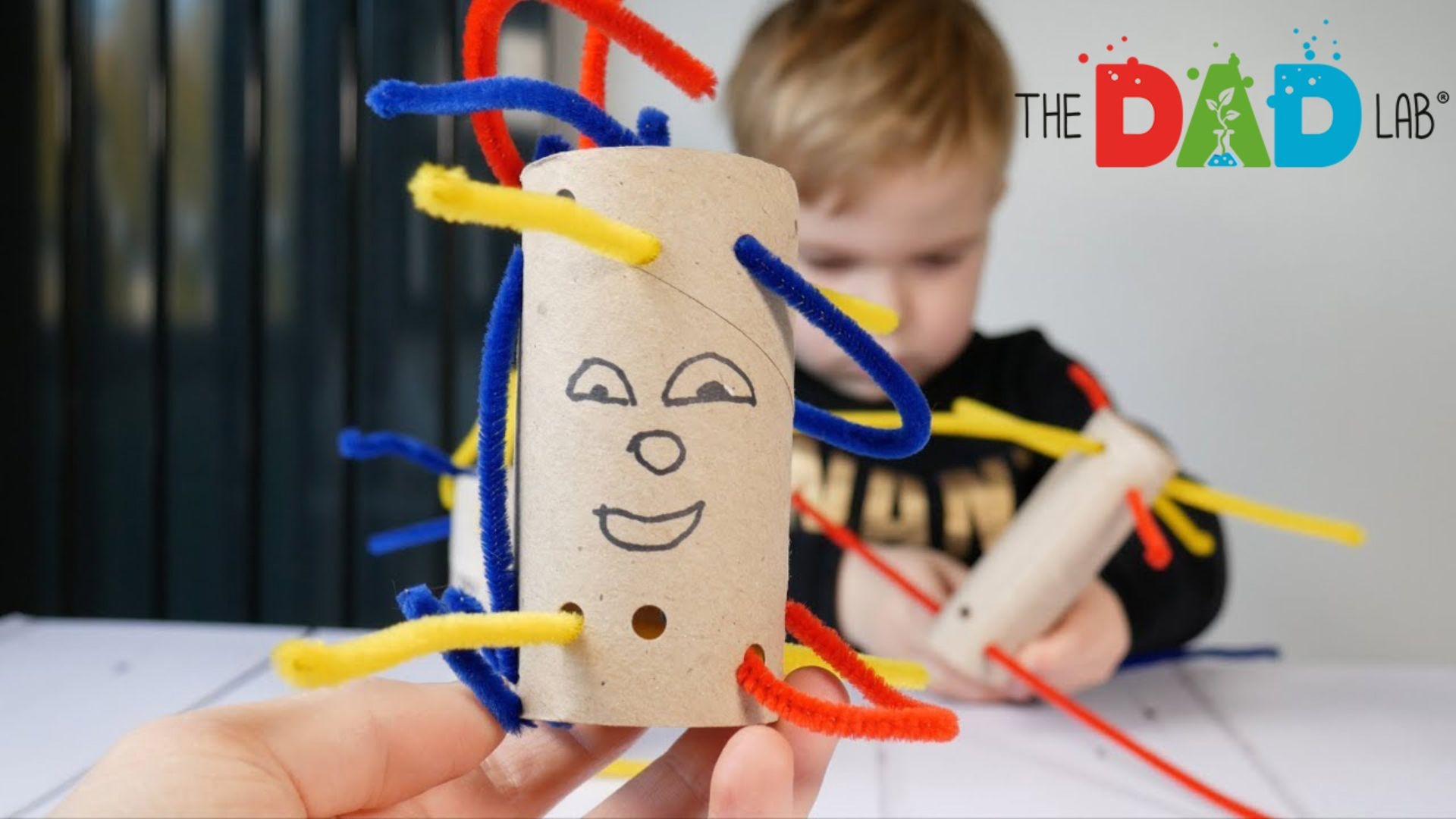 Toilet Paper Roll Monster Activity For Toddlers