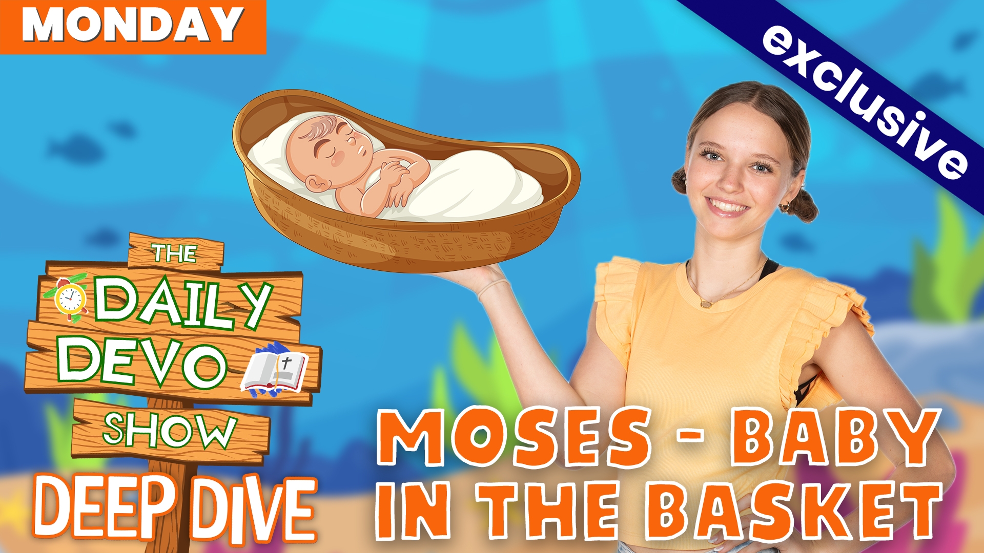 #857 - MOSES - Baby in the Basket
