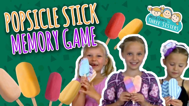 How to Make a Popsicle Memory Game | DIY Popsicle Stick Craft for Kids