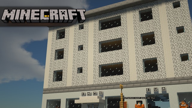Big Empty Building (Minecraft Timelapse)