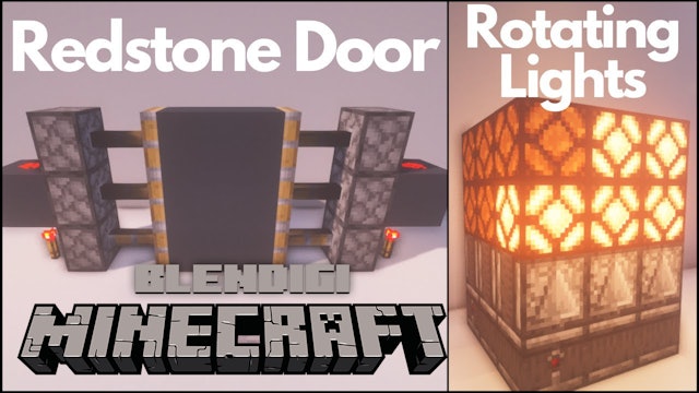 3 Simple Redstone Builds