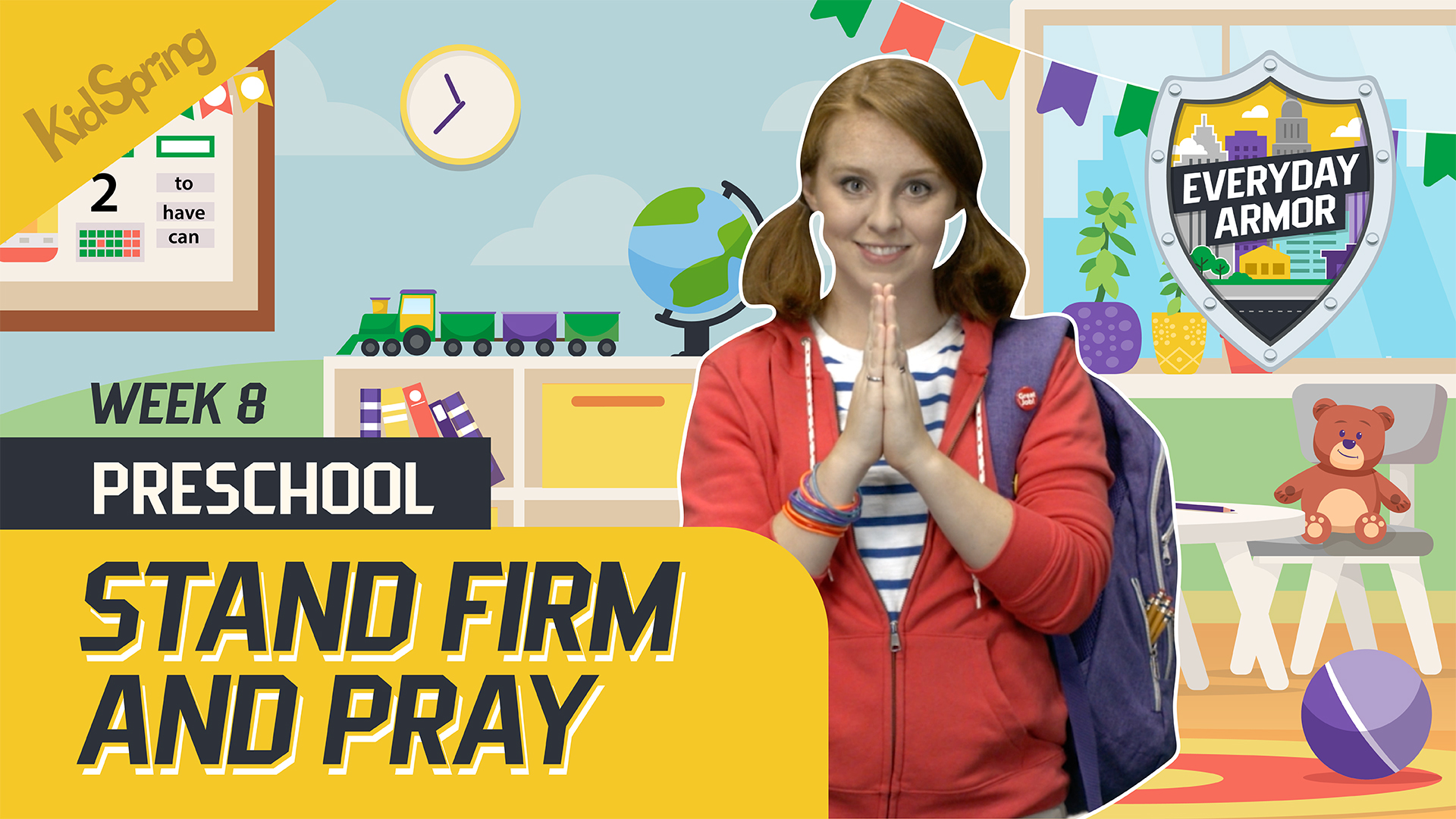 Stand Firm and Pray | Everyday Armor (2023) | Preschool Week 8
