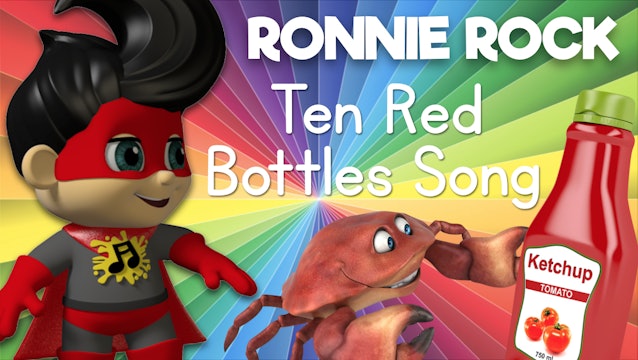 Learn to Sing the 10 Red Bottles Song with Ronnie Rock