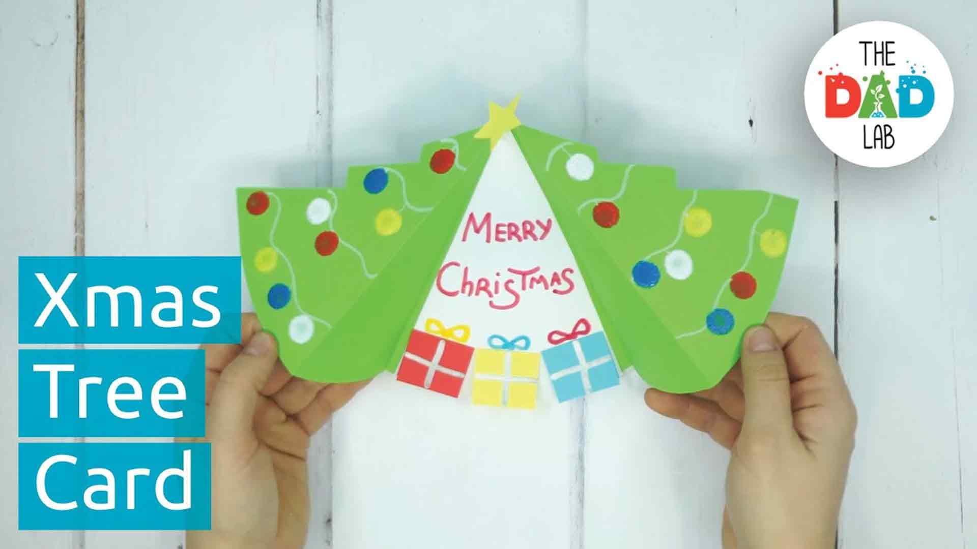 How to Make Christmas Tree Card for Christmas
