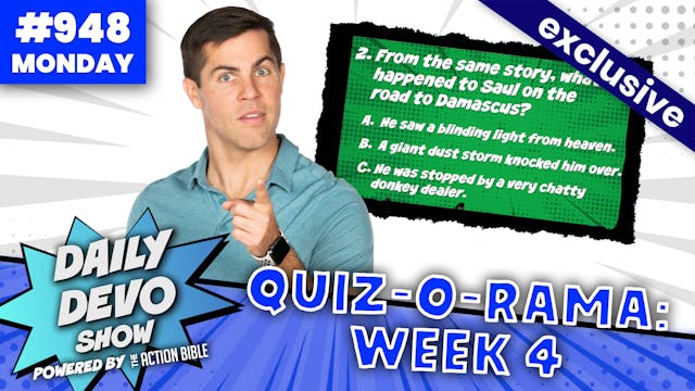 #948 - Quiz-O-Rama: Week 4