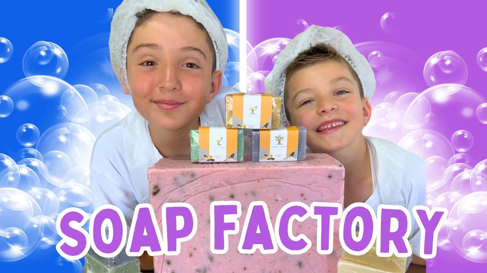 Soap-tastic Science! Oliver & Lucas Explore How Soap Is Made