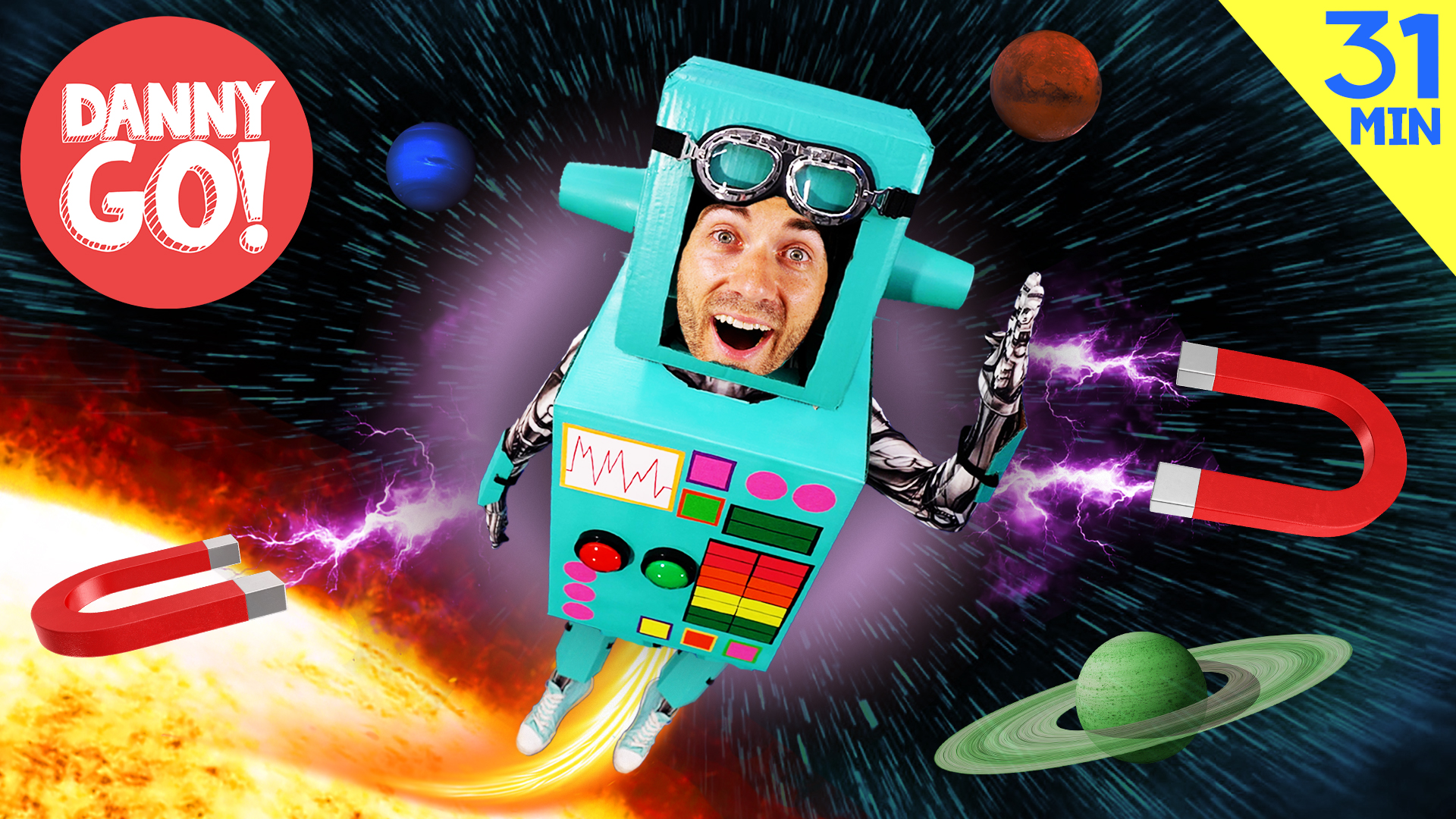 Robots, Magnets, Planets + MORE! | STEM Dance Compilation | Danny Go! Song