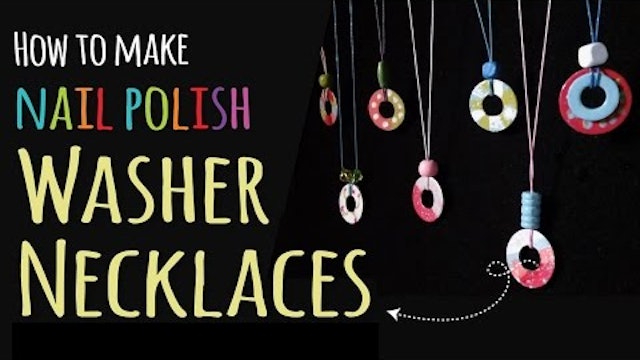 How to Make Washer Necklaces | DIY Jewelry